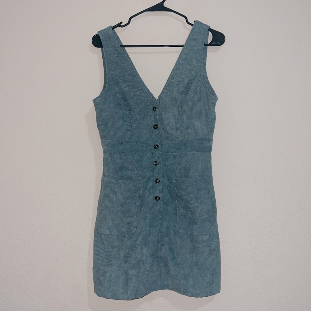 Fall overall dress